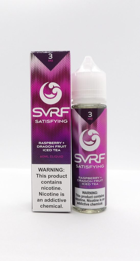 SVRF Satisfying Raspberry Dragon Fruit Iced Tea American Vape Company